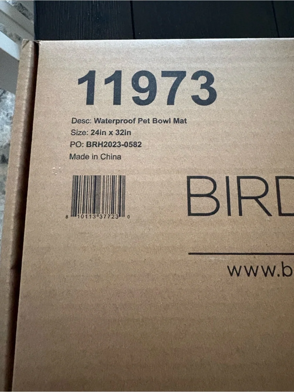 Birdrock home waterproof pet bowl